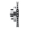 631-54026L Drilled/Slotted Brake Rotor [Silver], 1987-1993 Ford/Lincoln/Mercury/Mazda, Position: Front Left - image 3