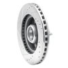631-54026R Drilled/Slotted Brake Rotor [Silver], 1987-1993 Ford/Lincoln/Mercury/Mazda, Position: Front Right - image 4