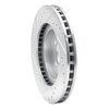 631-54027R Drilled/Slotted Brake Rotor [Silver], 1989-1990 Ford/Lincoln/Mercury/Mazda, Position: Front Right - image 4