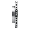 631-54030L Drilled/Slotted Brake Rotor [Silver], 1990-1992 Ford/Lincoln/Mercury/Mazda, Position: Rear Left - image 3