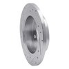631-54034R Drilled/Slotted Brake Rotor [Silver], 1994-2004 Ford/Lincoln/Mercury/Mazda, Position: Rear Right - image 4