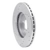 631-54038R Drilled/Slotted Brake Rotor [Silver], 1993-2007 Ford/Lincoln/Mercury/Mazda, Position: Front Right - image 4