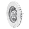 631-54041R Drilled/Slotted Brake Rotor [Silver], 1993-1993 Ford/Lincoln/Mercury/Mazda, Position: Front Right - image 4