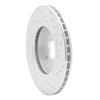 631-54050L Drilled/Slotted Brake Rotor [Silver], 2002-2004 Ford/Lincoln/Mercury/Mazda, Position: Front Left - image 4
