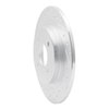 631-54051L Drilled/Slotted Brake Rotor [Silver], 2002-2004 Ford/Lincoln/Mercury/Mazda, Position: Rear Left - image 2