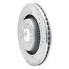 631-54052R Drilled/Slotted Brake Rotor [Silver], 2005-2009 Ford/Lincoln/Mercury/Mazda, Position: Front Right - image 2