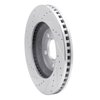 631-54057R Drilled/Slotted Brake Rotor [Silver], 2005-2014 Ford/Lincoln/Mercury/Mazda, Position: Front Right - image 4