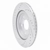 631-54058R Drilled/Slotted Brake Rotor [Silver], 2005-2014 Ford/Lincoln/Mercury/Mazda, Position: Rear Right - image 4