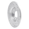 631-54064L Drilled/Slotted Brake Rotor [Silver], 1998-2015 Ford/Lincoln/Mercury/Mazda, Position: Rear Left - image 4