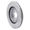 631-54065R Drilled/Slotted Brake Rotor [Silver], 2011-2014 Ford/Lincoln/Mercury/Mazda, Position: Front Right - image 4