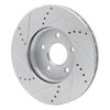 631-54067R Drilled/Slotted Brake Rotor [Silver], 2012-2018 Multiple Makes/Models, Position: Front Right - image 4
