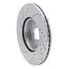 631-54070R Drilled/Slotted Brake Rotor [Silver], 2004-2019 Multiple Makes/Models, Position: Front Right - image 4