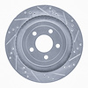 631-54074R Drilled/Slotted Brake Rotor [Silver], Fits Select Ford/Lincoln/Mercury/Mazda, Position: Rear Right - image 1