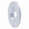 631-54074R Drilled/Slotted Brake Rotor [Silver], Fits Select Ford/Lincoln/Mercury/Mazda, Position: Rear Right - image 4