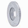 631-54075L Drilled/Slotted Brake Rotor [Silver], 2014-2019 Ford/Lincoln/Mercury/Mazda, Position: Front Left - image 4