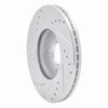 631-54075R Drilled/Slotted Brake Rotor [Silver], 2014-2019 Ford/Lincoln/Mercury/Mazda, Position: Front Right - image 4