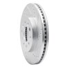 631-54086R Drilled/Slotted Brake Rotor [Silver], 2004-2007 Ford/Lincoln/Mercury/Mazda, Position: Front Right - image 2