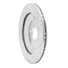 631-54087L Drilled/Slotted Brake Rotor [Silver], 2004-2007 Ford/Lincoln/Mercury/Mazda, Position: Rear Left - image 4