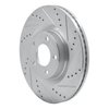 631-54089R Drilled/Slotted Brake Rotor [Silver], 2007-2015 Ford/Lincoln/Mercury/Mazda, Position: Front Right - image 2