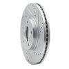 631-54091R Drilled/Slotted Brake Rotor [Silver], 2007-2008 Ford/Lincoln/Mercury/Mazda, Position: Front Right - image 2