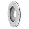 631-54091R Drilled/Slotted Brake Rotor [Silver], 2007-2008 Ford/Lincoln/Mercury/Mazda, Position: Front Right - image 4