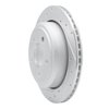 631-54092L Drilled/Slotted Brake Rotor [Silver], 2010-2011 Ford/Lincoln/Mercury/Mazda, Position: Rear Left - image 2