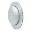 631-54092R Drilled/Slotted Brake Rotor [Silver], 2010-2011 Ford/Lincoln/Mercury/Mazda, Position: Rear Right - image 2
