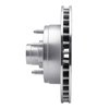 631-54097L Drilled/Slotted Brake Rotor [Silver], 1973-1993 Ford/Lincoln/Mercury/Mazda, Position: Front Left - image 3