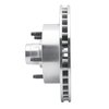 631-54097R Drilled/Slotted Brake Rotor [Silver], 1973-1993 Ford/Lincoln/Mercury/Mazda, Position: Front Right - image 3