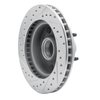 631-54097R Drilled/Slotted Brake Rotor [Silver], 1973-1993 Ford/Lincoln/Mercury/Mazda, Position: Front Right - image 4