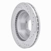631-54102L Drilled/Slotted Brake Rotor [Silver], 1975-1994 Ford/Lincoln/Mercury/Mazda, Position: Front Left - image 4