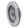 631-54102R Drilled/Slotted Brake Rotor [Silver], 1975-1994 Ford/Lincoln/Mercury/Mazda, Position: Front Right - image 4