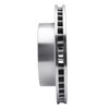 631-54103L Drilled/Slotted Brake Rotor [Silver], 1976-1979 Ford/Lincoln/Mercury/Mazda, Position: Front Left - image 3