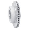 631-54103R Drilled/Slotted Brake Rotor [Silver], 1976-1979 Ford/Lincoln/Mercury/Mazda, Position: Front Right - image 2