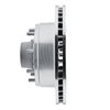 631-54105L Drilled/Slotted Brake Rotor [Silver], 1980-1985 Ford/Lincoln/Mercury/Mazda, Position: Front Left - image 3