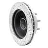 631-54106R Drilled/Slotted Brake Rotor [Silver], 1980-1985 Ford/Lincoln/Mercury/Mazda, Position: Front Right - image 4