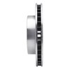 631-54109L Drilled/Slotted Brake Rotor [Silver], 1976-1993 Ford/Lincoln/Mercury/Mazda, Position: Front Left - image 3