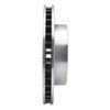 631-54109R Drilled/Slotted Brake Rotor [Silver], 1976-1993 Ford/Lincoln/Mercury/Mazda, Position: Front Right - image 3