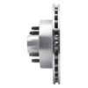 631-54110R Drilled/Slotted Brake Rotor [Silver], 1983-1994 Ford/Lincoln/Mercury/Mazda, Position: Front Right - image 3