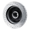 631-54115L Drilled/Slotted Brake Rotor [Silver], 1980-1985 Ford/Lincoln/Mercury/Mazda, Position: Front Left - image 4