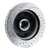 631-54115R Drilled/Slotted Brake Rotor [Silver], 1980-1985 Ford/Lincoln/Mercury/Mazda, Position: Front Right - image 4