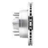 631-54118L Drilled/Slotted Brake Rotor [Silver], 1986-1994 Ford/Lincoln/Mercury/Mazda, Position: Front Left - image 3