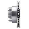 631-54118R Drilled/Slotted Brake Rotor [Silver], 1986-1994 Ford/Lincoln/Mercury/Mazda, Position: Front Right - image 3