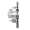 631-54122R Drilled/Slotted Brake Rotor [Silver], 1986-1992 Ford/Lincoln/Mercury/Mazda, Position: Front Right - image 3