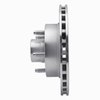 631-54126R Drilled/Slotted Brake Rotor [Silver], 1991-1994 Ford/Lincoln/Mercury/Mazda, Position: Front Right - image 3
