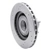 631-54126R Drilled/Slotted Brake Rotor [Silver], 1991-1994 Ford/Lincoln/Mercury/Mazda, Position: Front Right - image 4