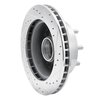 631-54127L Drilled/Slotted Brake Rotor [Silver], 1992-1994 Ford/Lincoln/Mercury/Mazda, Position: Front Left - image 4