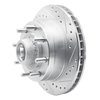 631-54127R Drilled/Slotted Brake Rotor [Silver], 1992-1994 Ford/Lincoln/Mercury/Mazda, Position: Front Right - image 2