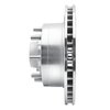 631-54127R Drilled/Slotted Brake Rotor [Silver], 1992-1994 Ford/Lincoln/Mercury/Mazda, Position: Front Right - image 3