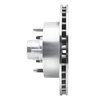 631-54130R Drilled/Slotted Brake Rotor [Silver], 1994-2003 Ford/Lincoln/Mercury/Mazda, Position: Front Right - image 3